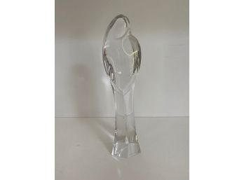 Mother And Child Glass Figurine