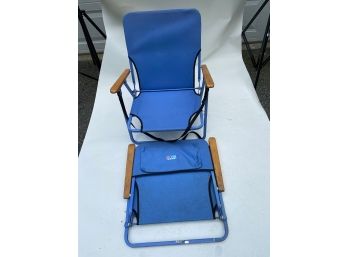 Pair Of Blue Rio Beach Chairs