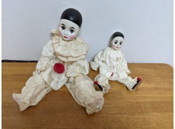 Vintage Effanbee Pierrot Clown Doll Collection - French Face - 11' Doll