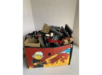 Another Huge Lot Of Legos - This One Is Complete With The Duplo Lego Folding Container/Map