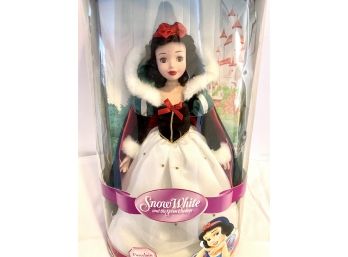 Brass Key Princess Royal Holiday Series - Snow White Porcelain Keepsake Doll