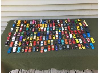 Collection Of 168 Die-Cast Cars And Trucks  Matchbox, Hot Wheels, Maisto, Realtoy, Majorette, Racing Champions