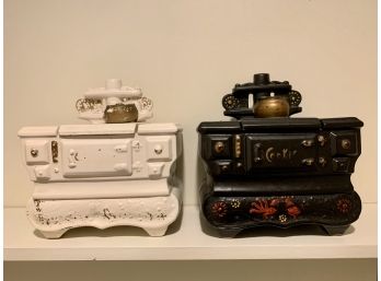 Two McCoy Vintage Oven Cookie Jars