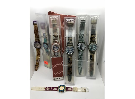 Awesome 1980's /90's SWATCH Lot