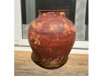 Large Pottery Floor Urn