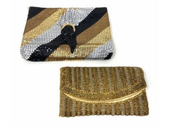 Pair Of Beaded/sequined Clutches
