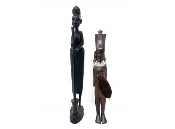 Carved African Statuettes
