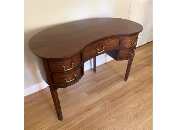 Vintage Kidney Shaped Desk/Vanity