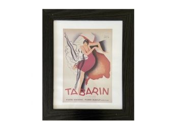 Tabarin By Paul Colin Art Deco Poster Print