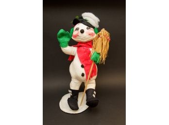 Annalee Collectible Christmas Figural - Snowman 21 Inches Tall