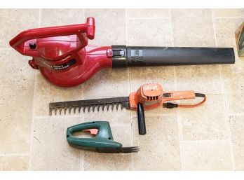Toro Rake And Vac & Hedge Clipping Tools