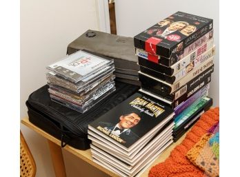 Collection Of Vintage VHS Tape Movies & Music DVD's