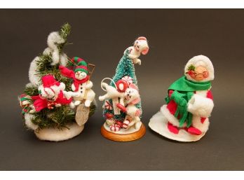 Annalee Collectible Christmas Figurals