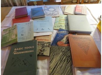 Lot Of Woodworking And Other Hobby Books