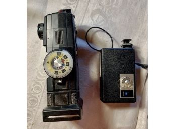 Vintage  2 External Camera Flashes  Bauer Vivitar