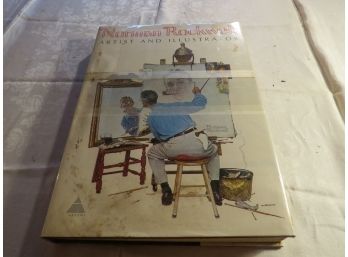 Signed By Norman Rockwell Artist And Illustrator Book