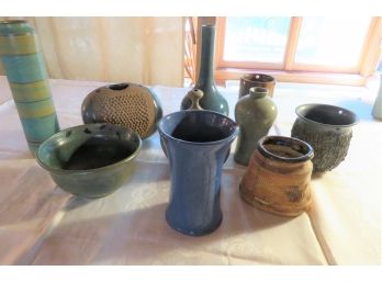 Multi-Shaped Pottery Vases