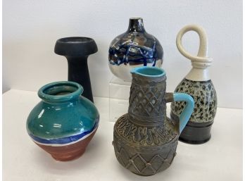 Vintage Hand Crafted Studio Pottery / Ceramic Lot