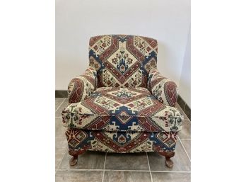 Vintage Custom Quality Upholstered Club Chair