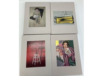 Four Art Books- Picasso, DuChamp, Matisse +