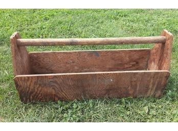 Rustic Country Wooden Handmade Tool Box Carrier
