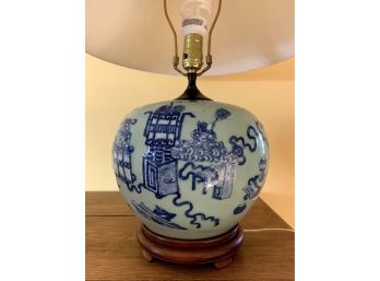 Chinoiserie Style Lamp