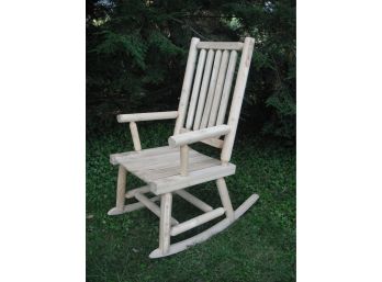Willsboro White Cedar Rocking Chair - New