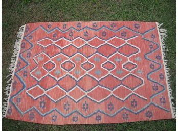 Kilim Area Carpet - Southwestern Design - Carpet #1