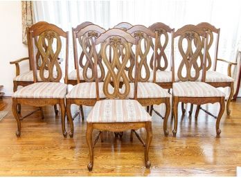 French Country Style Dining Chairs - Set Of 10