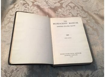 The Bluejackets Manual United States Navy Published 1940