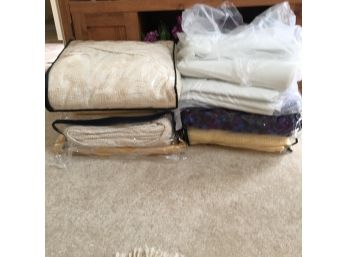 Cotton Blankets And Assorted Linens