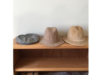 Lot Of 3 Men's Hats