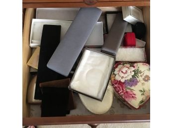 Lot Of Empty Jewelry Boxes