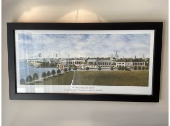 Terri Fowler Signed And Numbered Print:  US Naval Acadamy  'Severn River View'