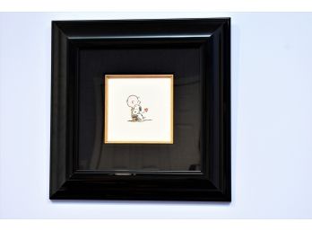 Charlie Brown And Snoopy Etching