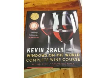 Autographed Book Kevin Zraly Windows On The World Complete Wine Course