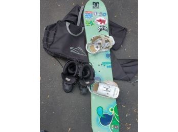 Burton Freestyle Board, Boots & Bag