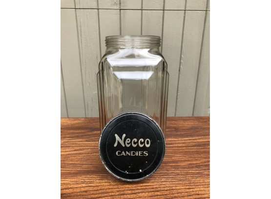 Antique Necco Wafer Candy Container