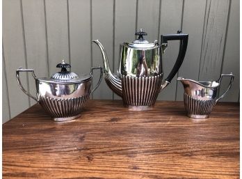 Sheffield “Winchester” Silver Plate Tea Set