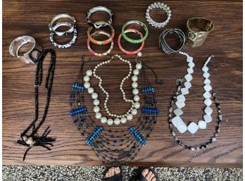 Large Lot Of Costume Jewelry