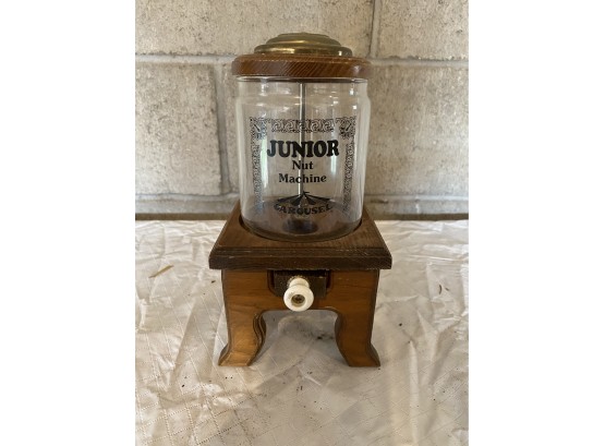 Wooden Carousel Nut Dispenser