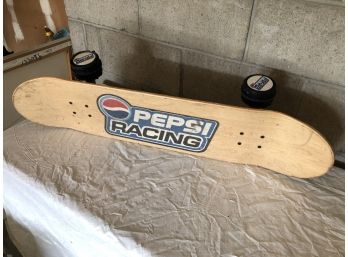 Vintage Pepsi Racing Skateboard