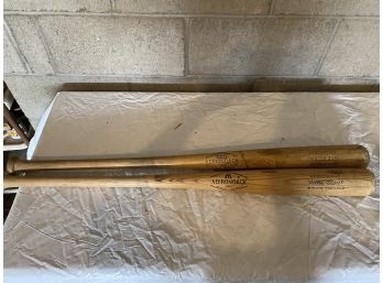 Willie Mays  And Mickey Mantle Adirondack Pro Model Bats