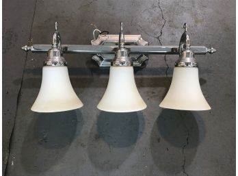 Vanity Three Lamp Light Fixture