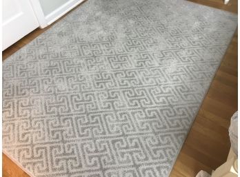 Grey And White Area Rug