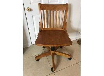 Wooden Computer Chair