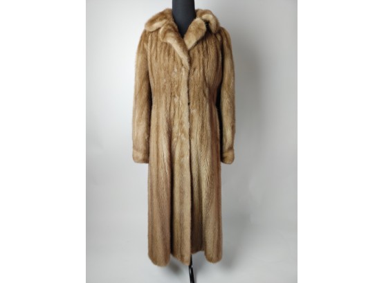 Custom Mink Coat, Never Worn, Circa 1960's