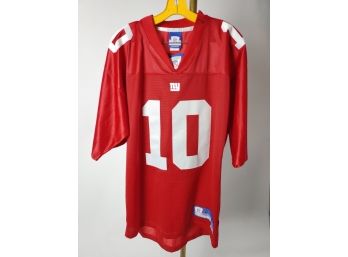 Eli Manning NY Giants Red #10 Football Jersey