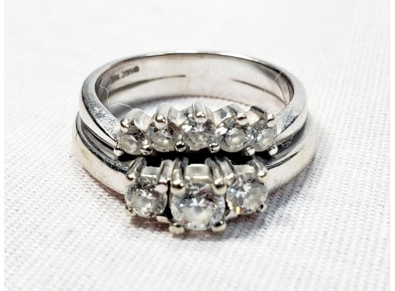 Nice 14k White Gold Diamond Rings