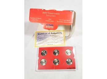 2009 Denver Mint Collection Proof Quarter Set WITH CERTIFICATE